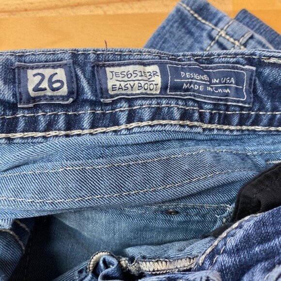 Miss Me Easy Boot Flared Denim Jeans 26 - Picture 4 of 9